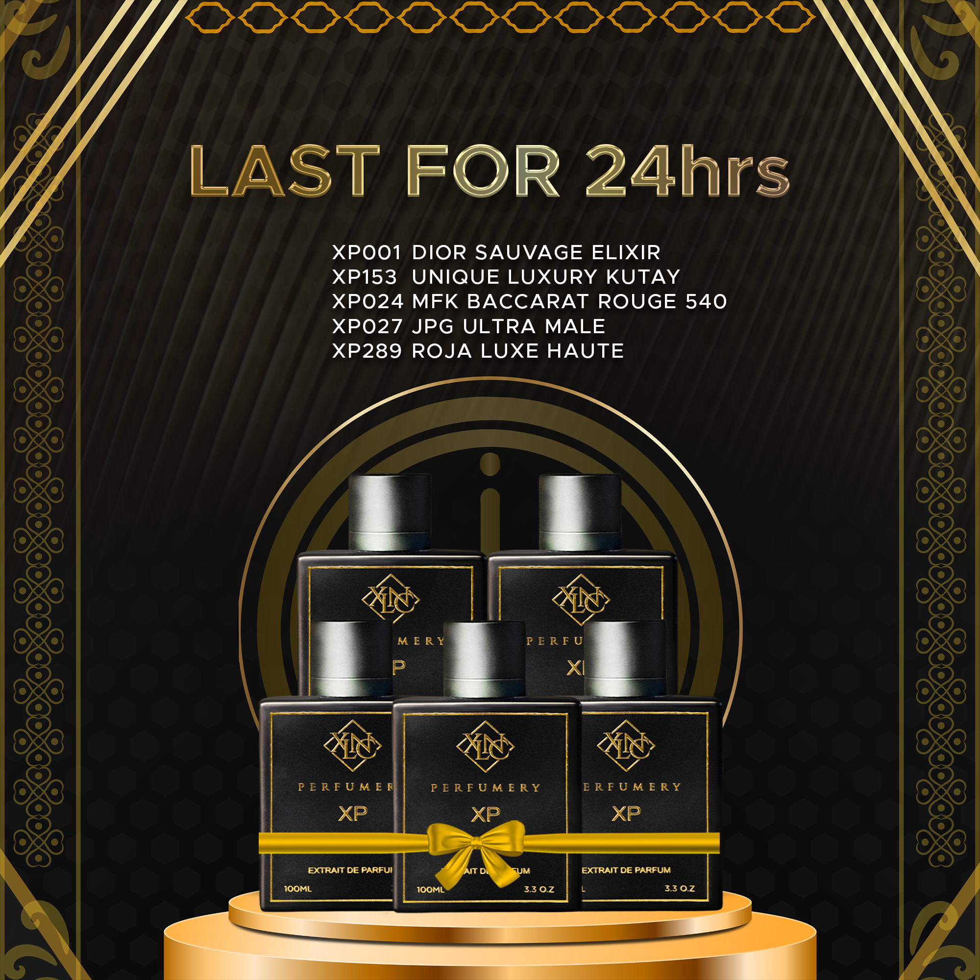 Last for 24HOURS Pack of 5