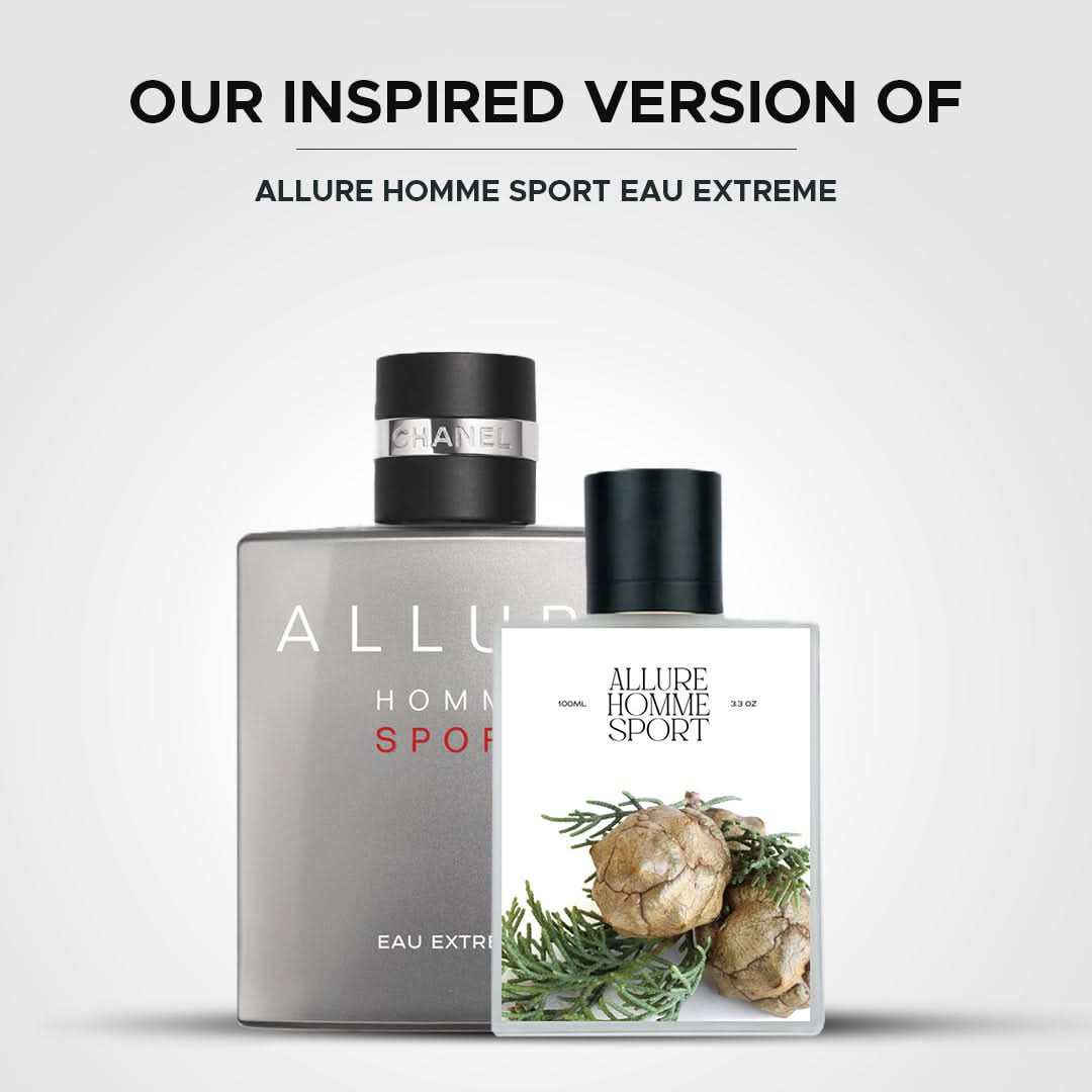 【未使用】CHANEL ALLURE HOMME SPORT 3x20ml Chanel Allure Homme Sport Eau De Toilette Travel Spray (With