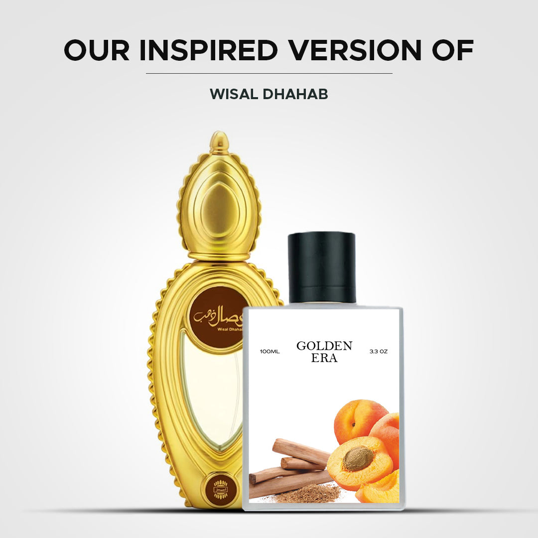 GOLDEN ERA Inspired By Wisal Dhahab – XLNC Perfumery™️