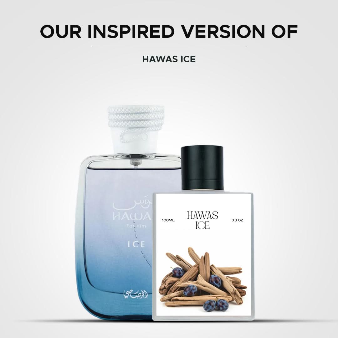 Hawas ice perfume: XP295 Inspired perfume in India – XLNC Perfumery™️