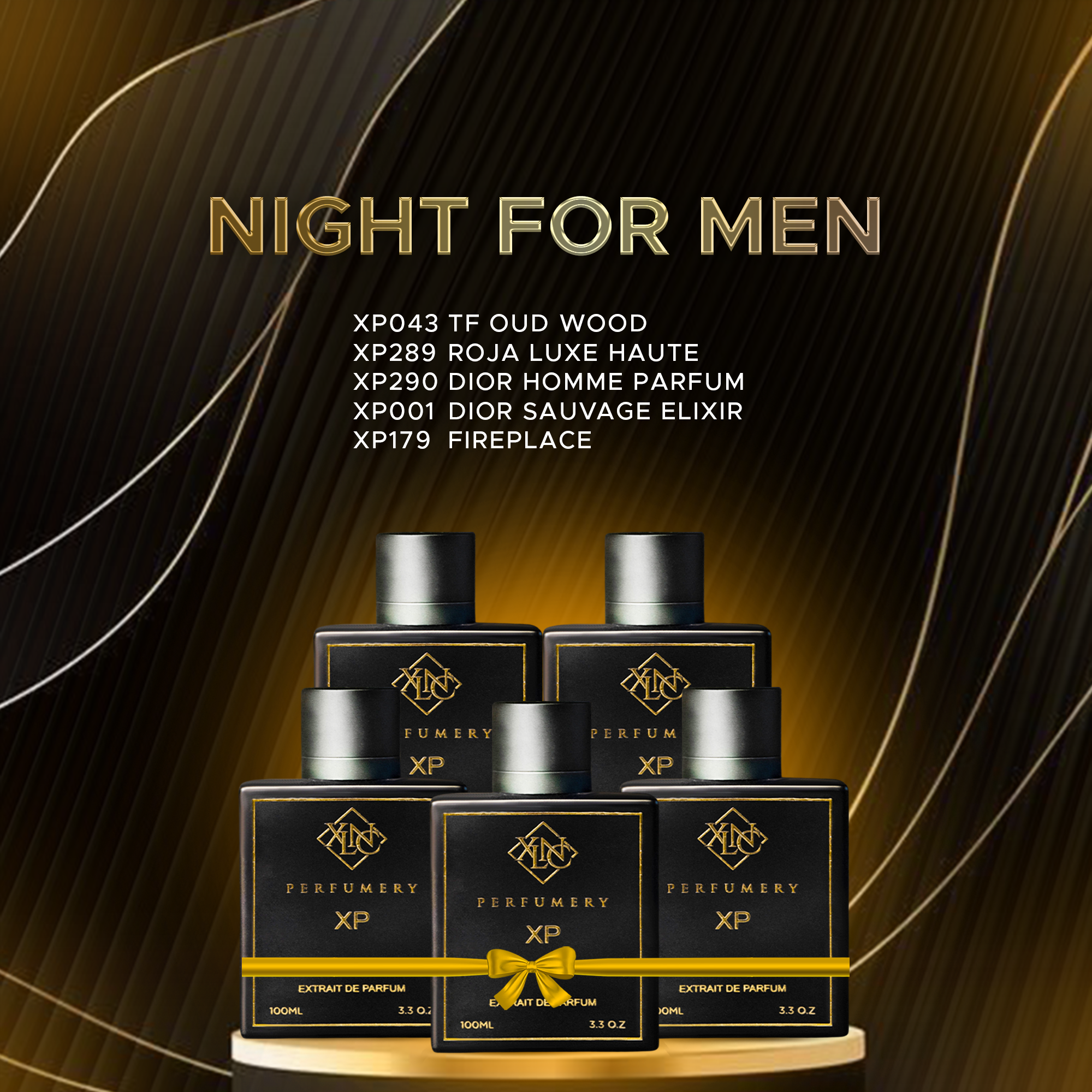 Night for Men Pack of 5