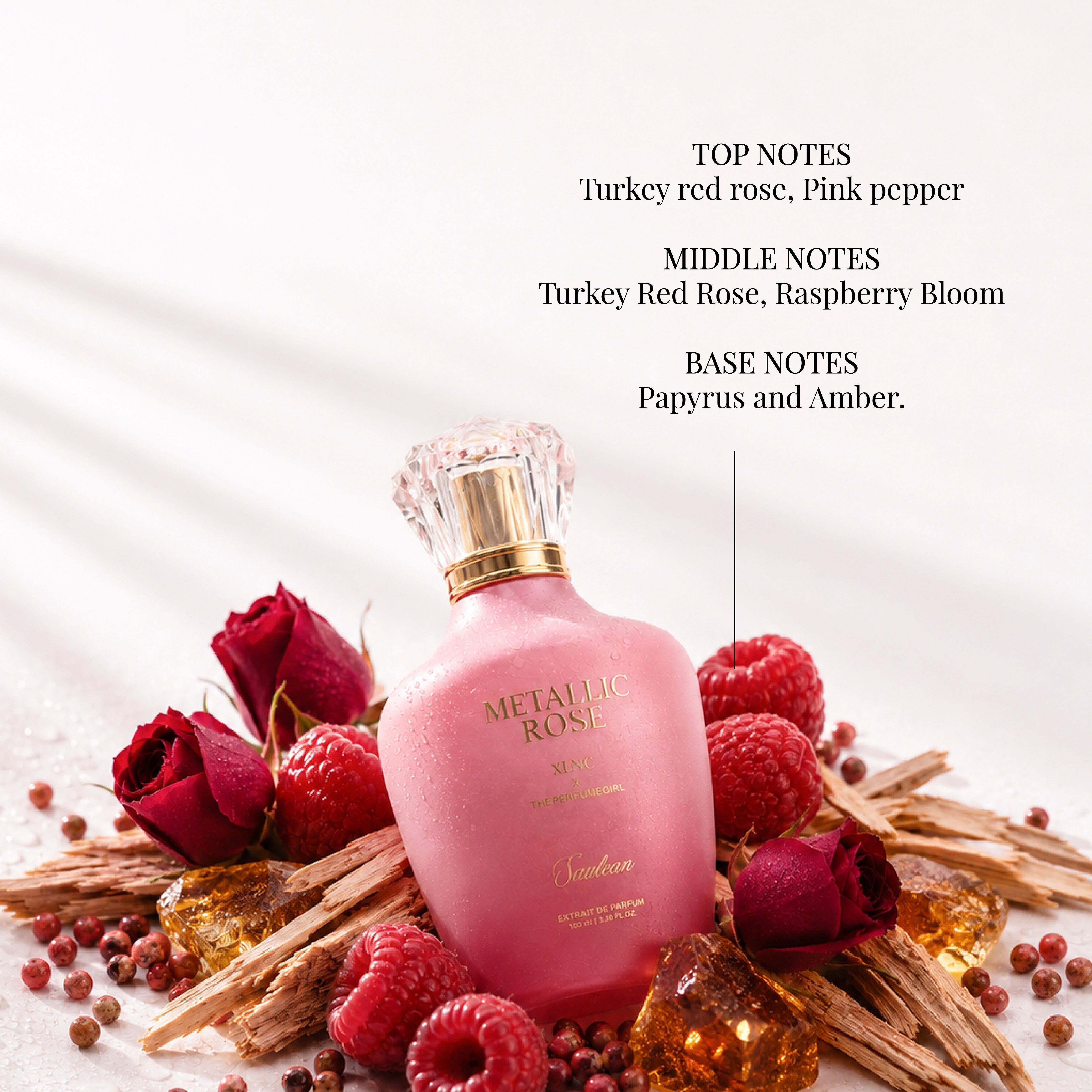 Metallic Rose  (XLNC X THEPERFUMEGIRL)
